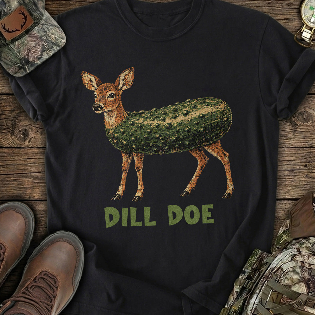 Funny Dill Doe Pickle T-Shirt product image 2