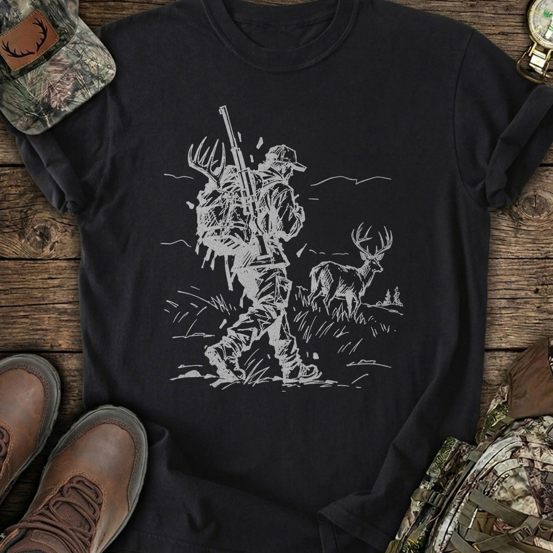 Whitetail Pursuit T-Shirt product image 3