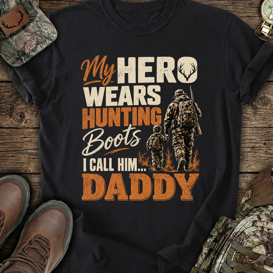 Dad's Hunting Legacy T-Shirt product image 1