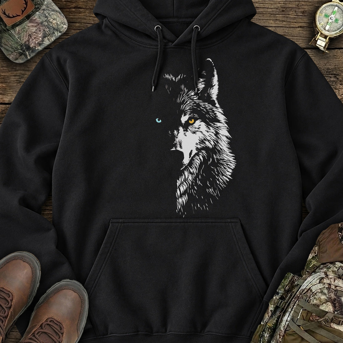 Wild Wolf Soul Hoodie product image 1