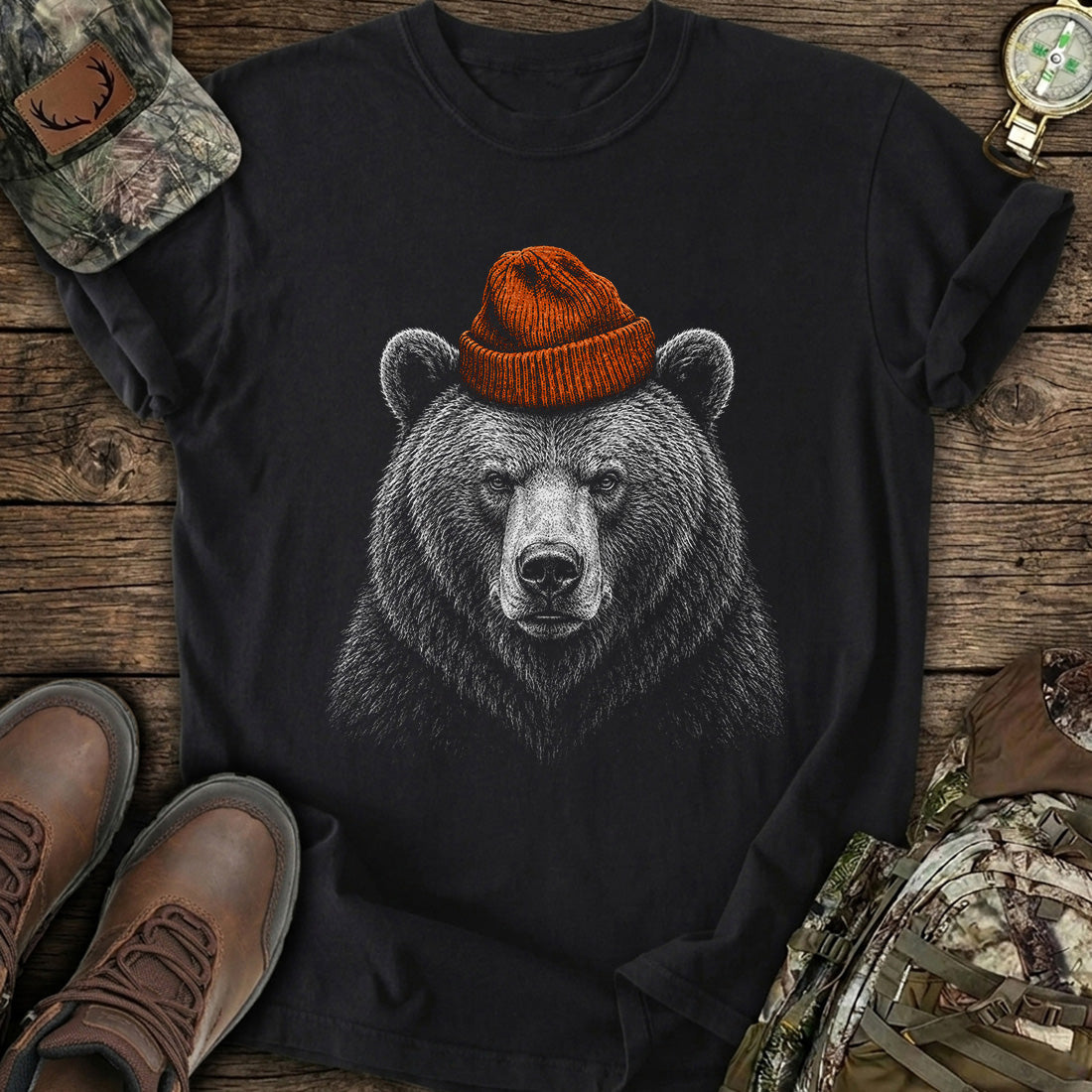 Timber Bear Spirit T-Shirt product image 1