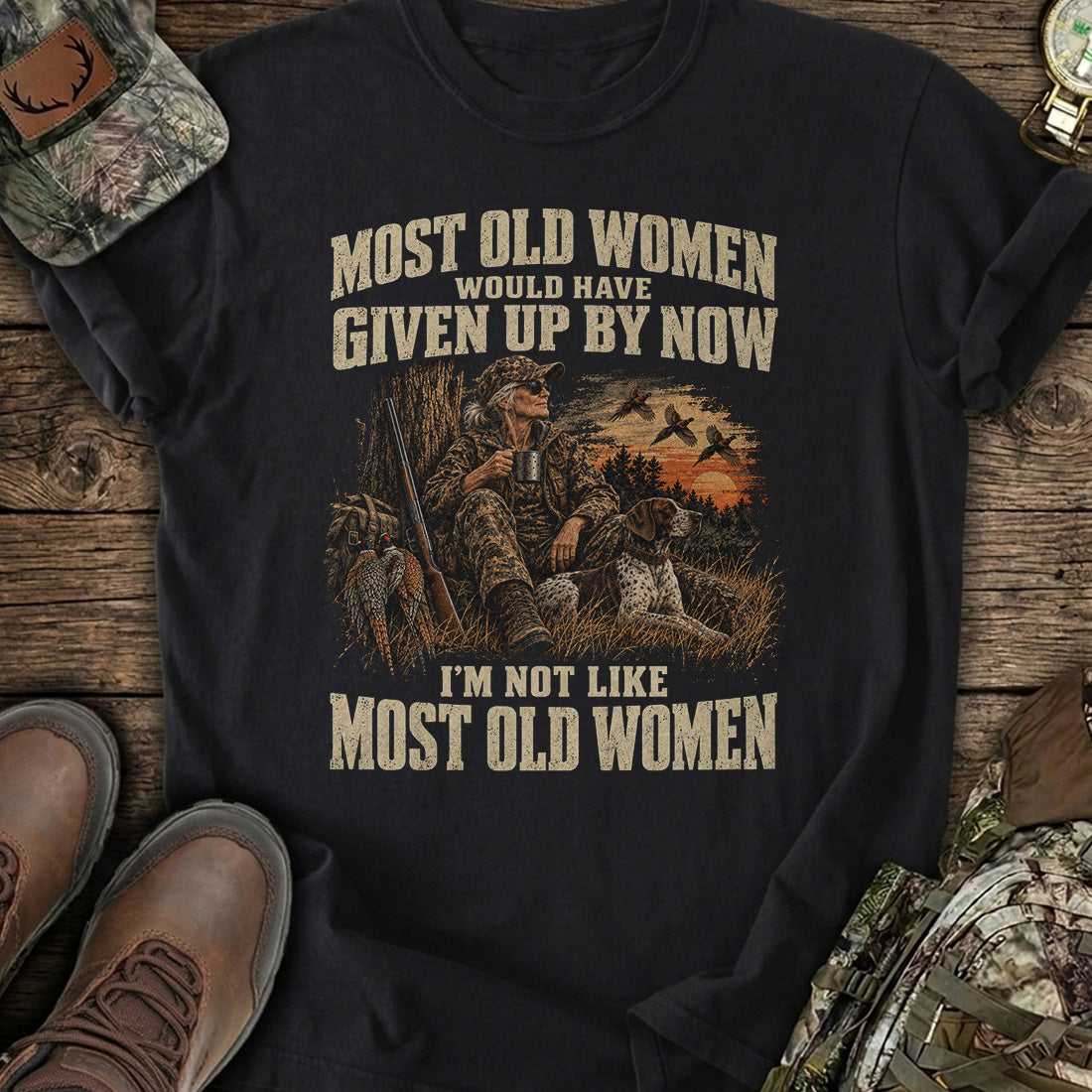 Vintage Huntress Grit T-Shirt product image 2