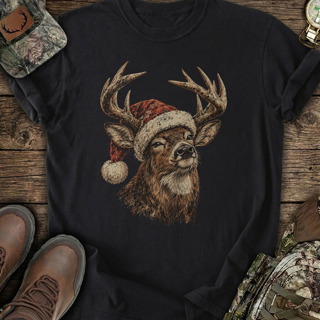 Christmas Buck Spirit T-Shirt product image 1