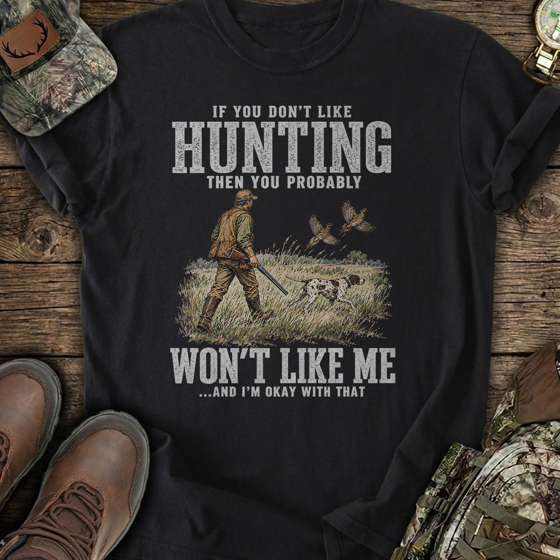 Hunt Free Live Wild T-Shirt product image 1
