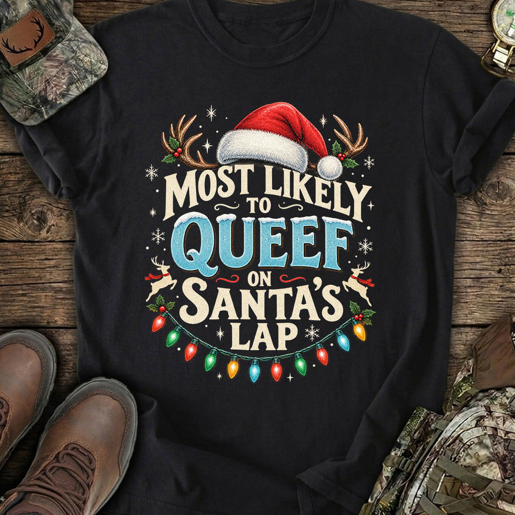 Santa's Naughty List T-Shirt product image 2