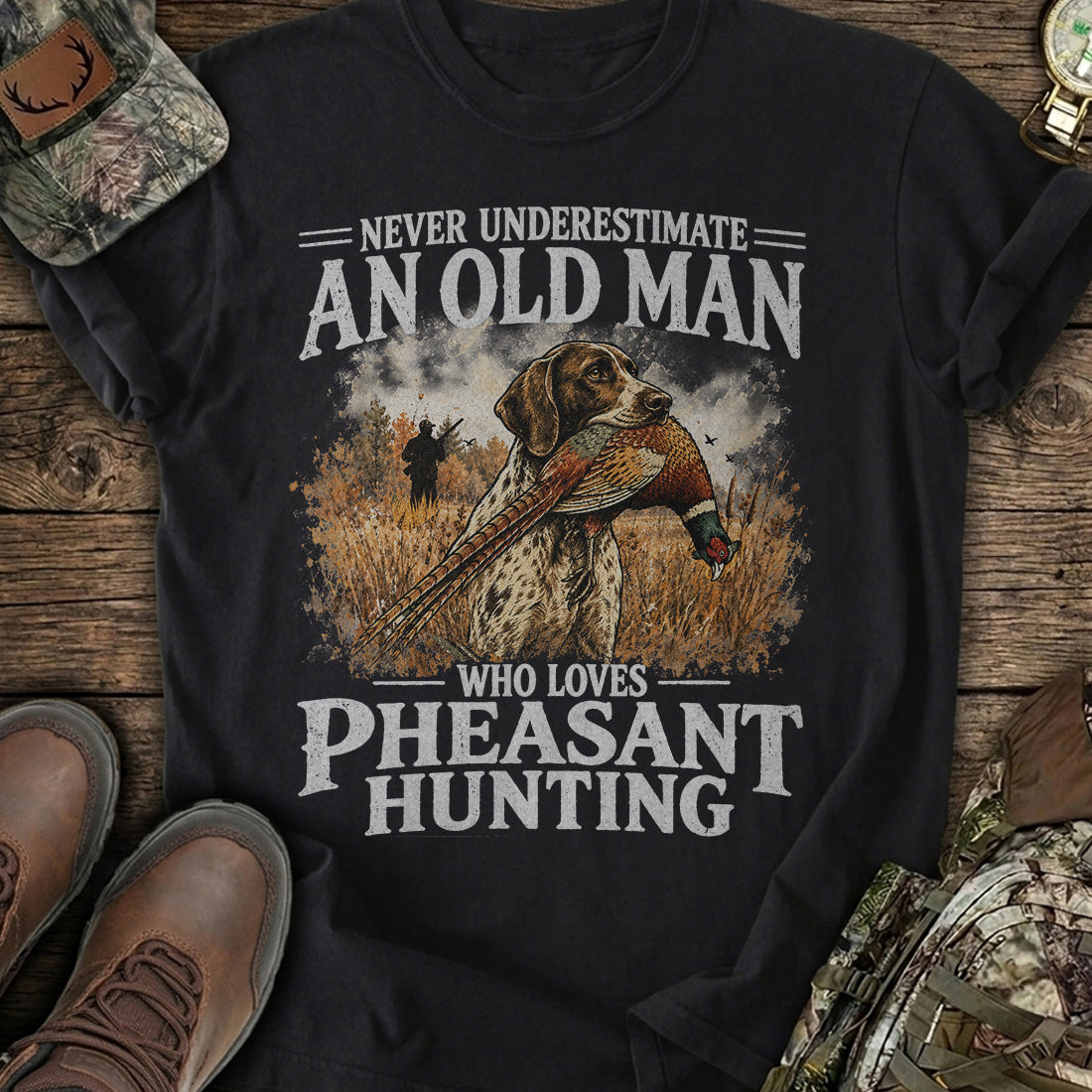 Old Man Pheasant T-Shirt product image 1