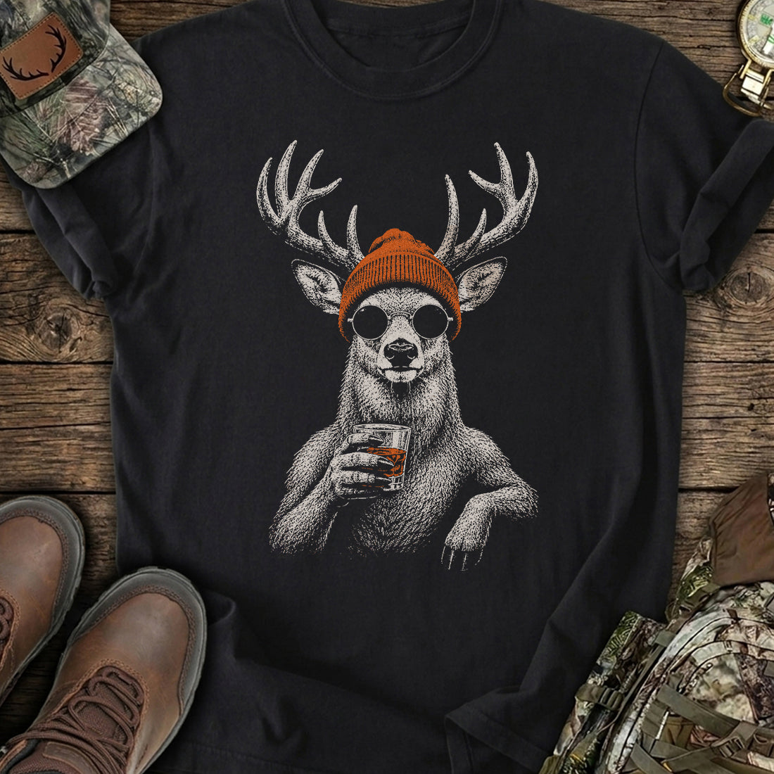 Whiskey Buck Spirit T-Shirt product image 1