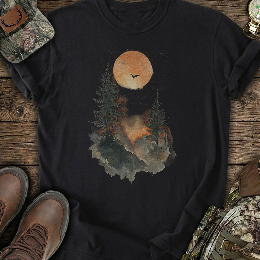 Moonlit Wilderness T-Shirt product image 2