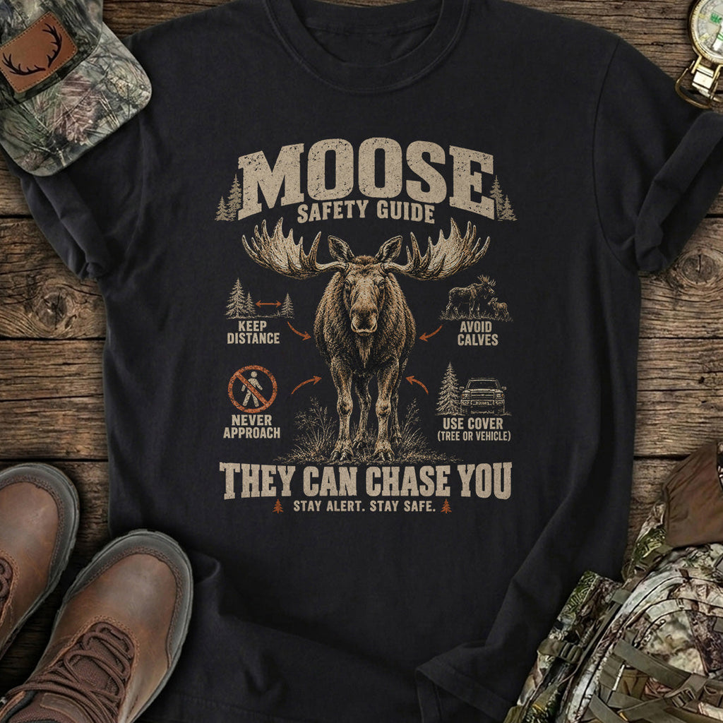 Wild Moose Warning T-Shirt product image 4