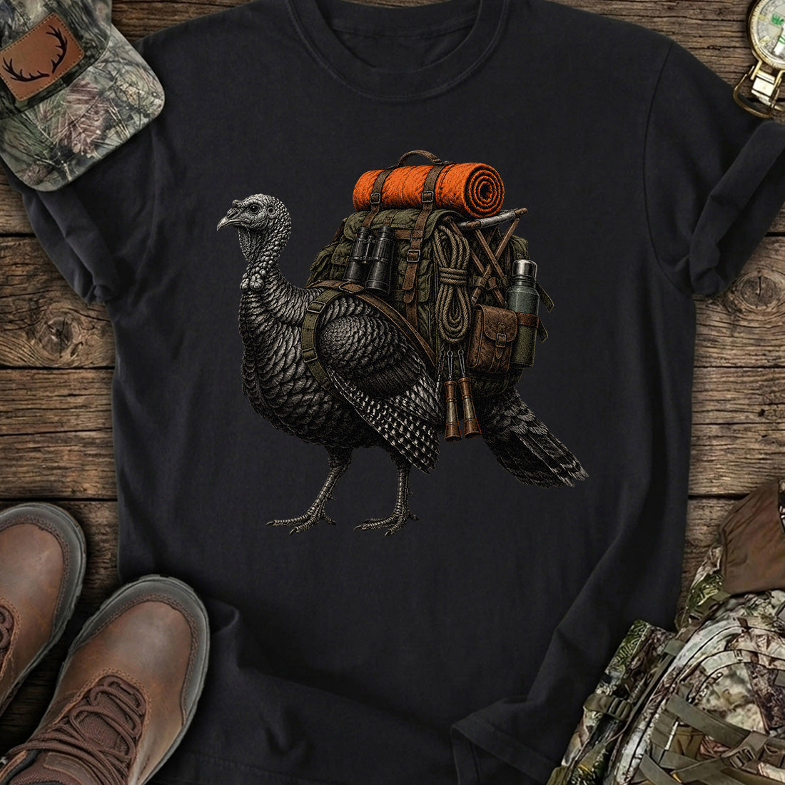 Trail Turkey Spirit T-Shirt product image 4
