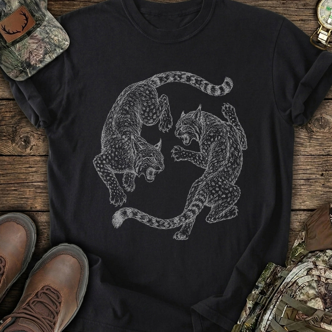 Bobcat Twin Spirits T-Shirt product image 2