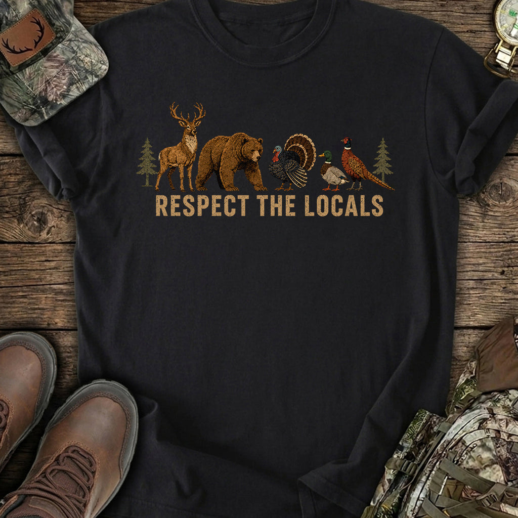 Wildlife Respect The Locals T-Shirt product image 2