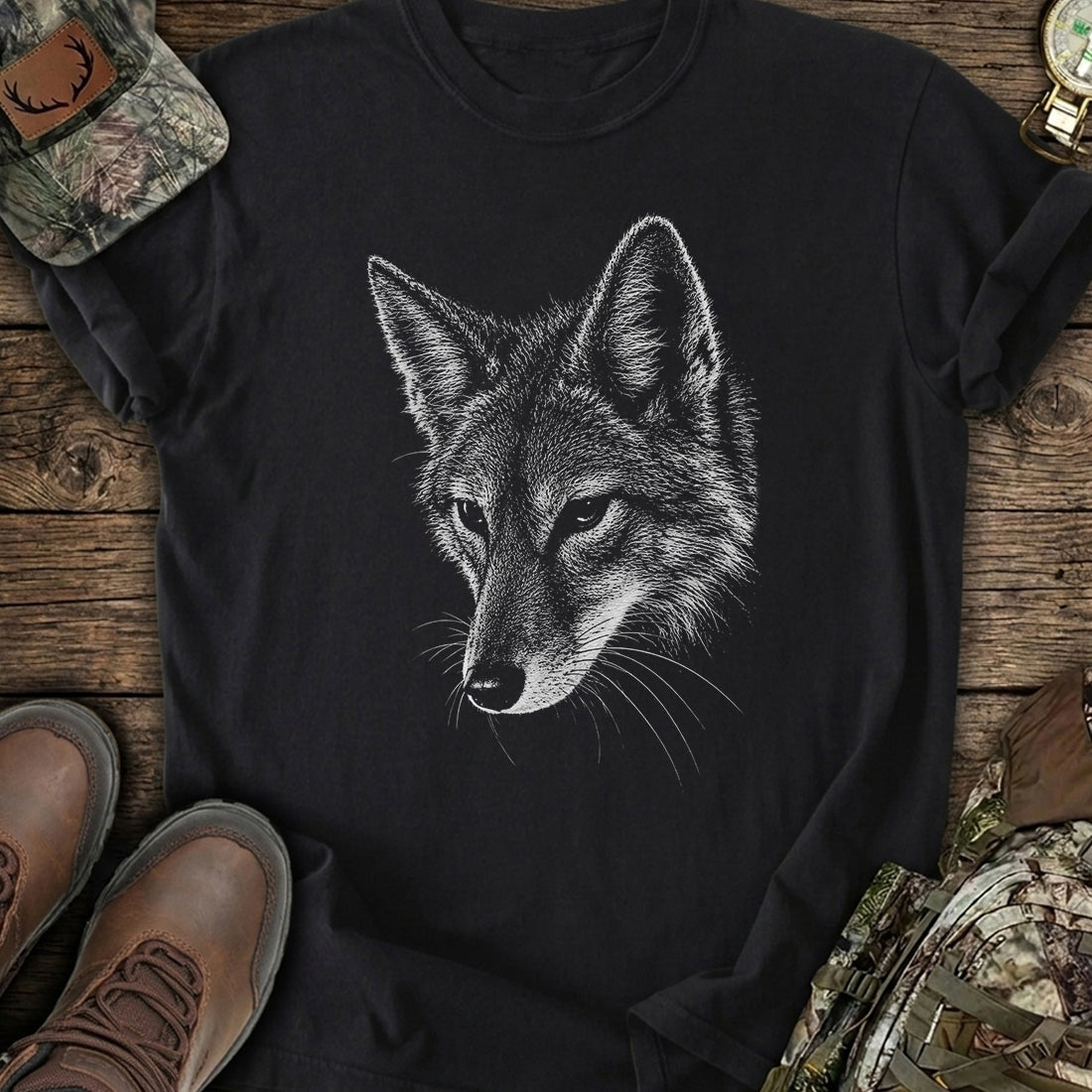 Wild Coyote Reverie T-Shirt product image 2
