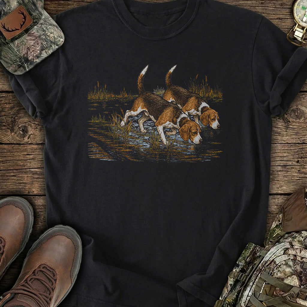 Beagle Hunting Trail T-Shirt product image 3