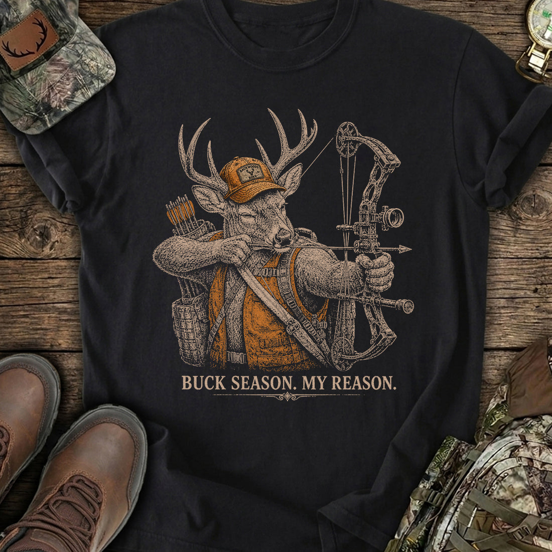 Buck Season Calling T-Shirt product image 1