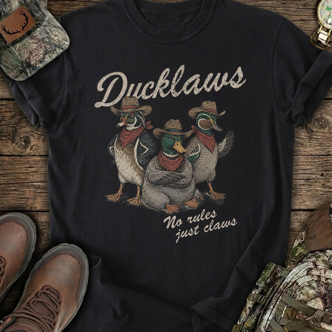 Wild Duck Outlaws T-Shirt product image 3