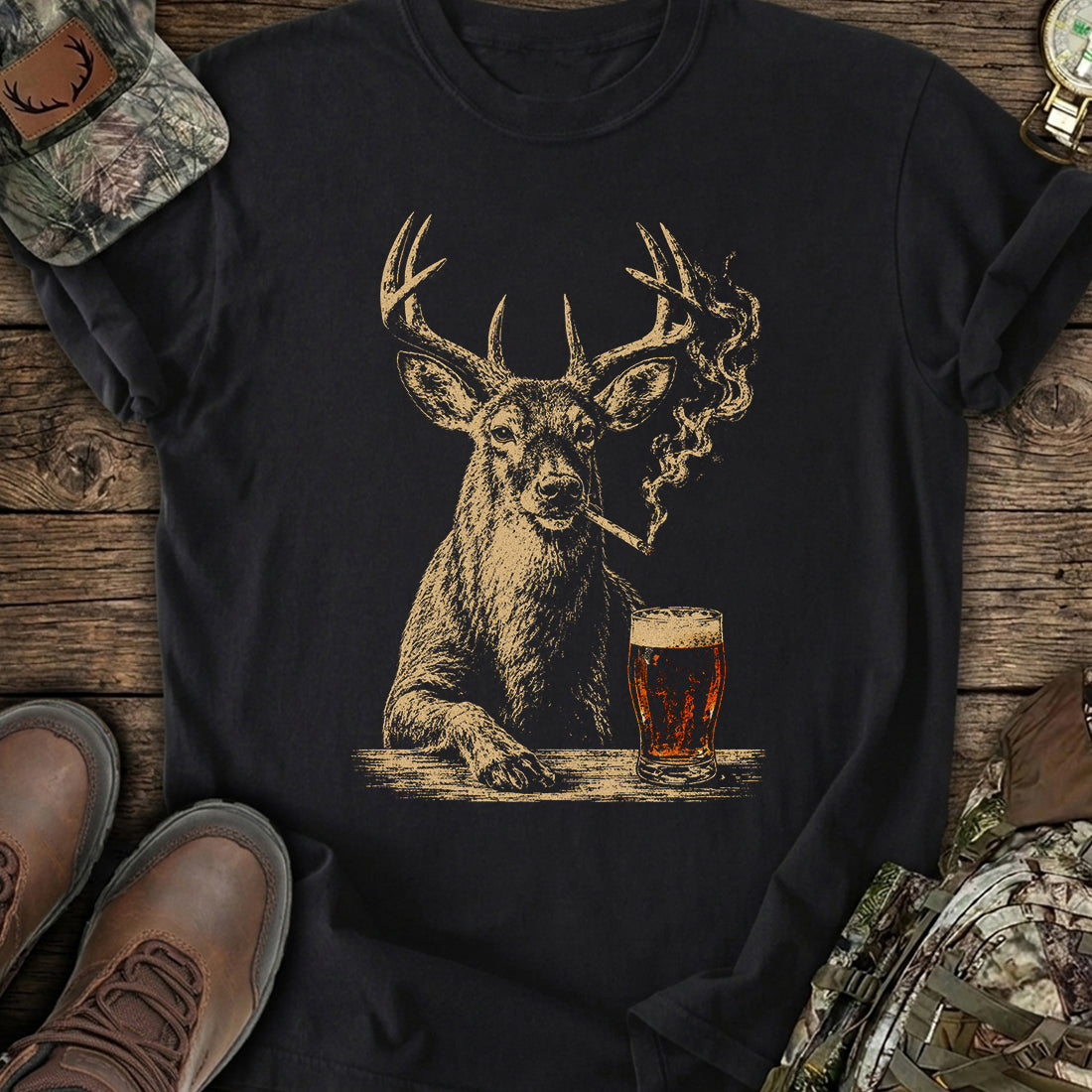 Last Light Buck T-Shirt product image 1
