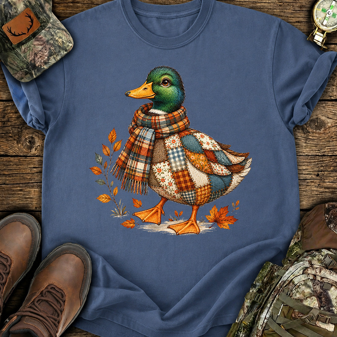 Cozy Autumn Mallard T-Shirt product image 1