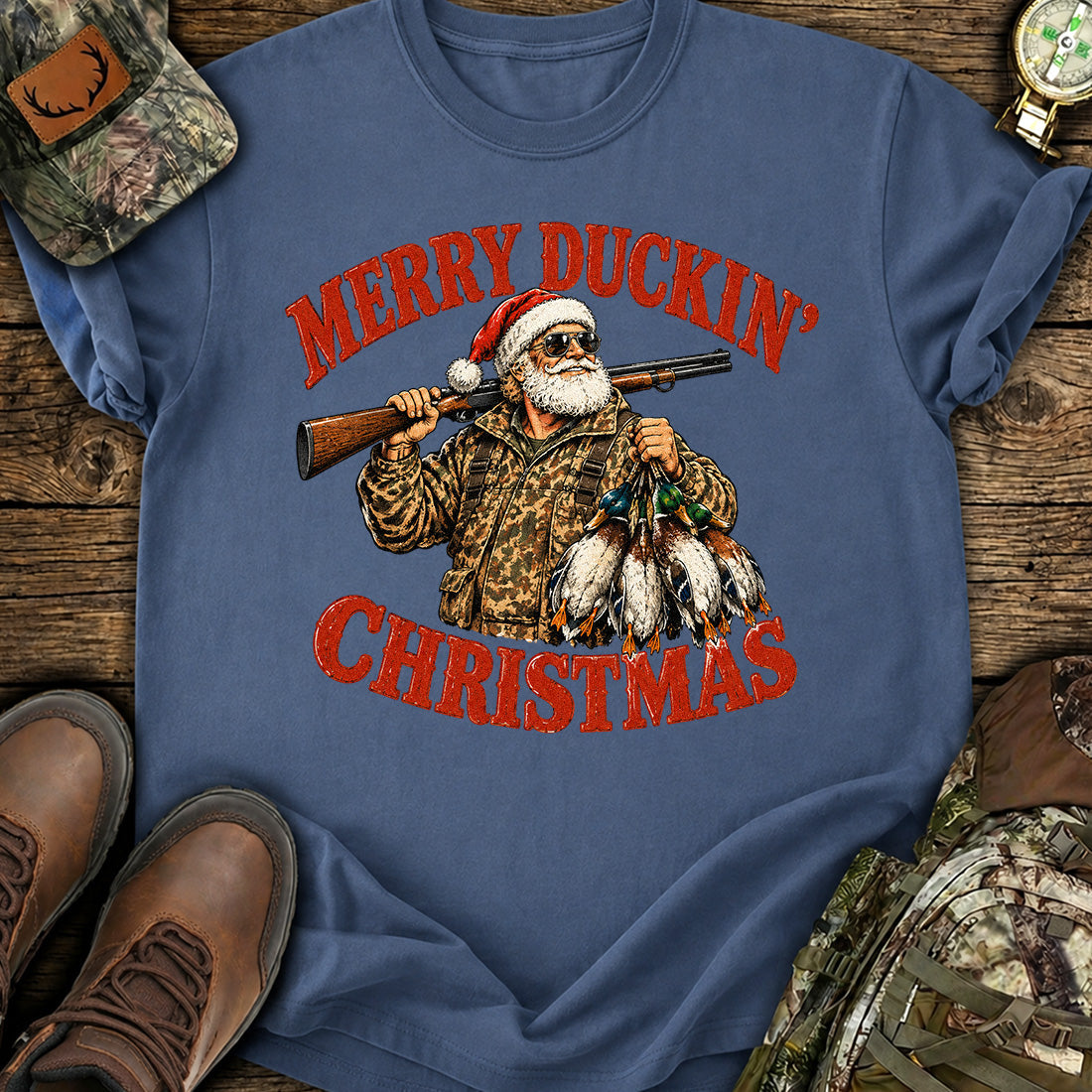 Merry Duckin' Xmas T-Shirt product image 1