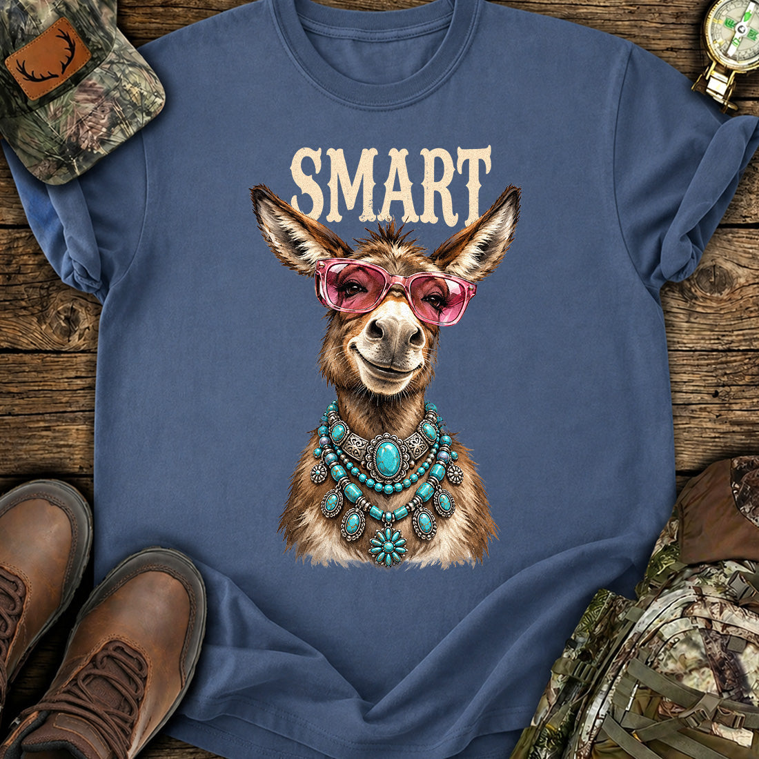 Sassy Smart Donkey T-Shirt product image 3