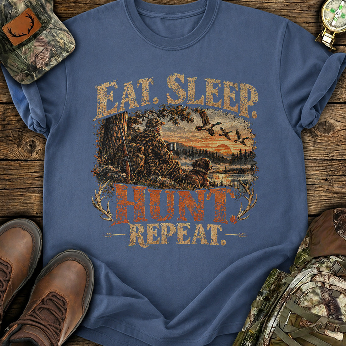 Eat Sleep Hunt T-Shirt product image 2