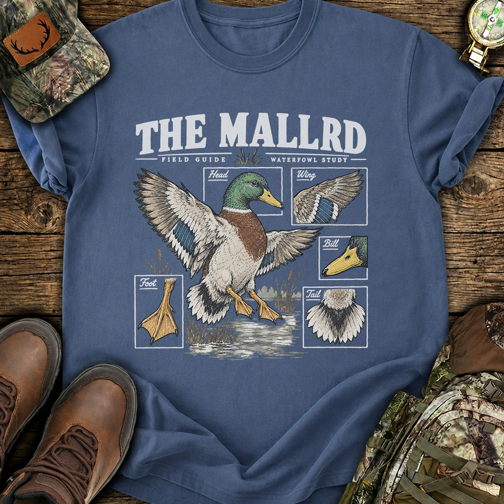 Mallard Field Guide T-Shirt product image 5