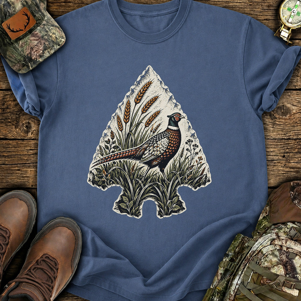 Pheasant Prairie Hunt T-Shirt product image 3