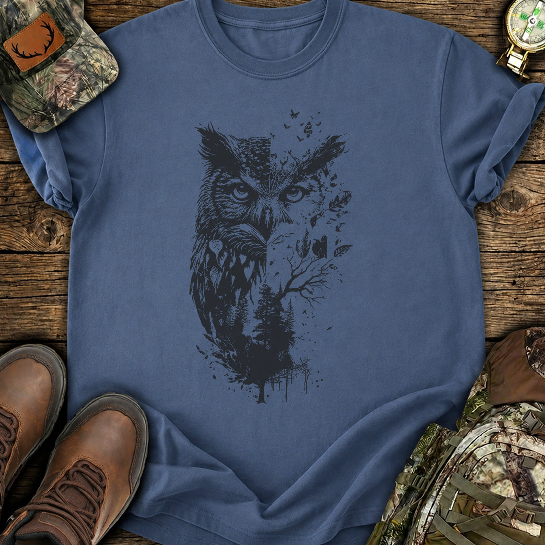 Owl Wilderness Echo T-Shirt product image 4