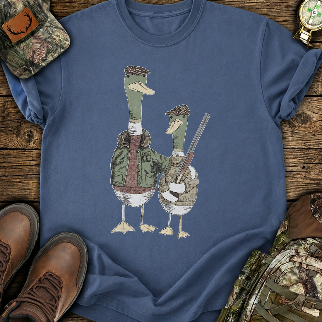 Dapper Duck Hunt T-Shirt product image 3