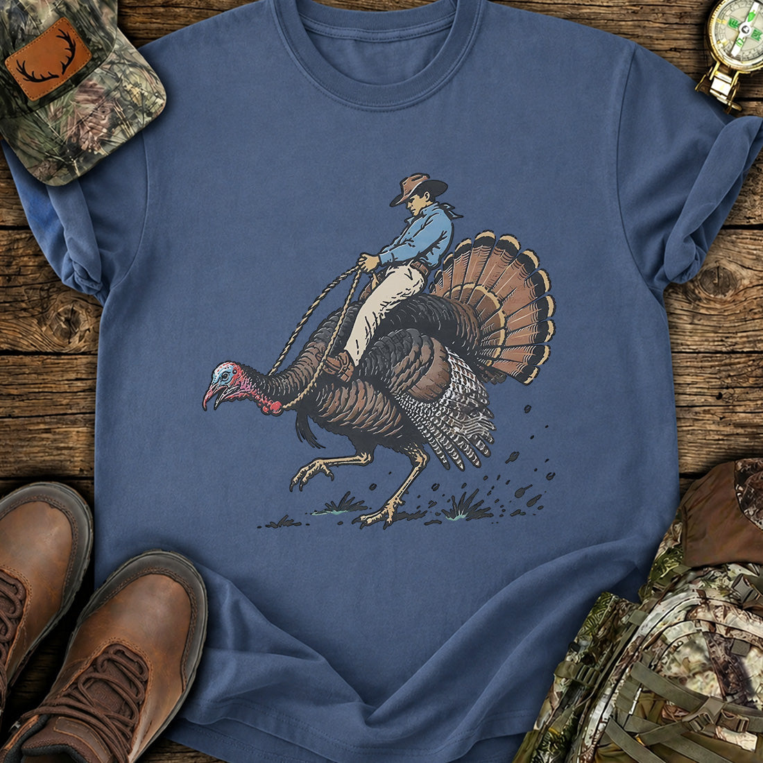Wild Turkey Rodeo T-Shirt product image 4