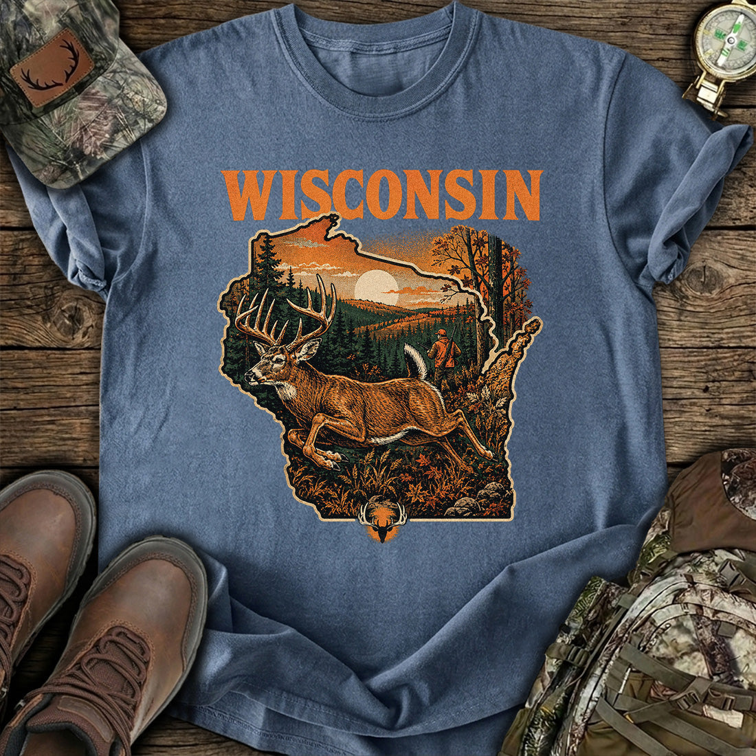 Wisconsin Wild Soul T-Shirt product image 3