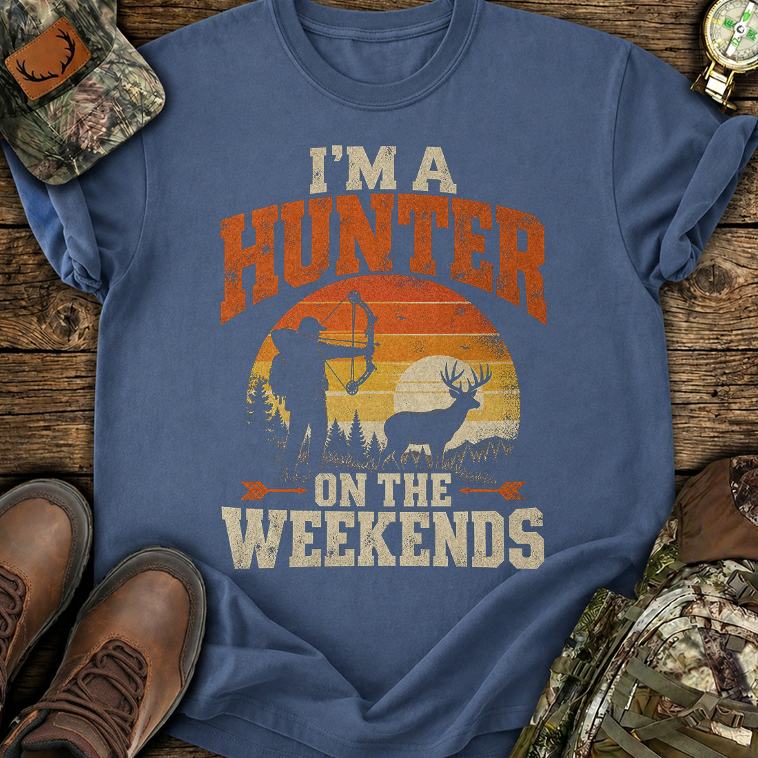 Weekend Bow Hunter T-Shirt product image 3