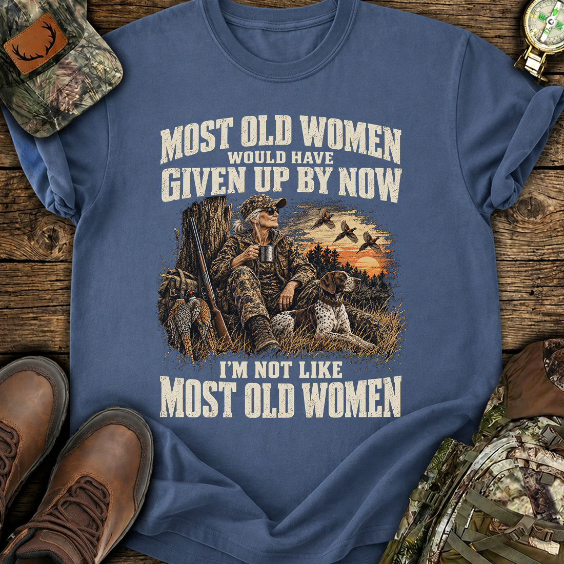 Vintage Huntress Grit T-Shirt product image 3
