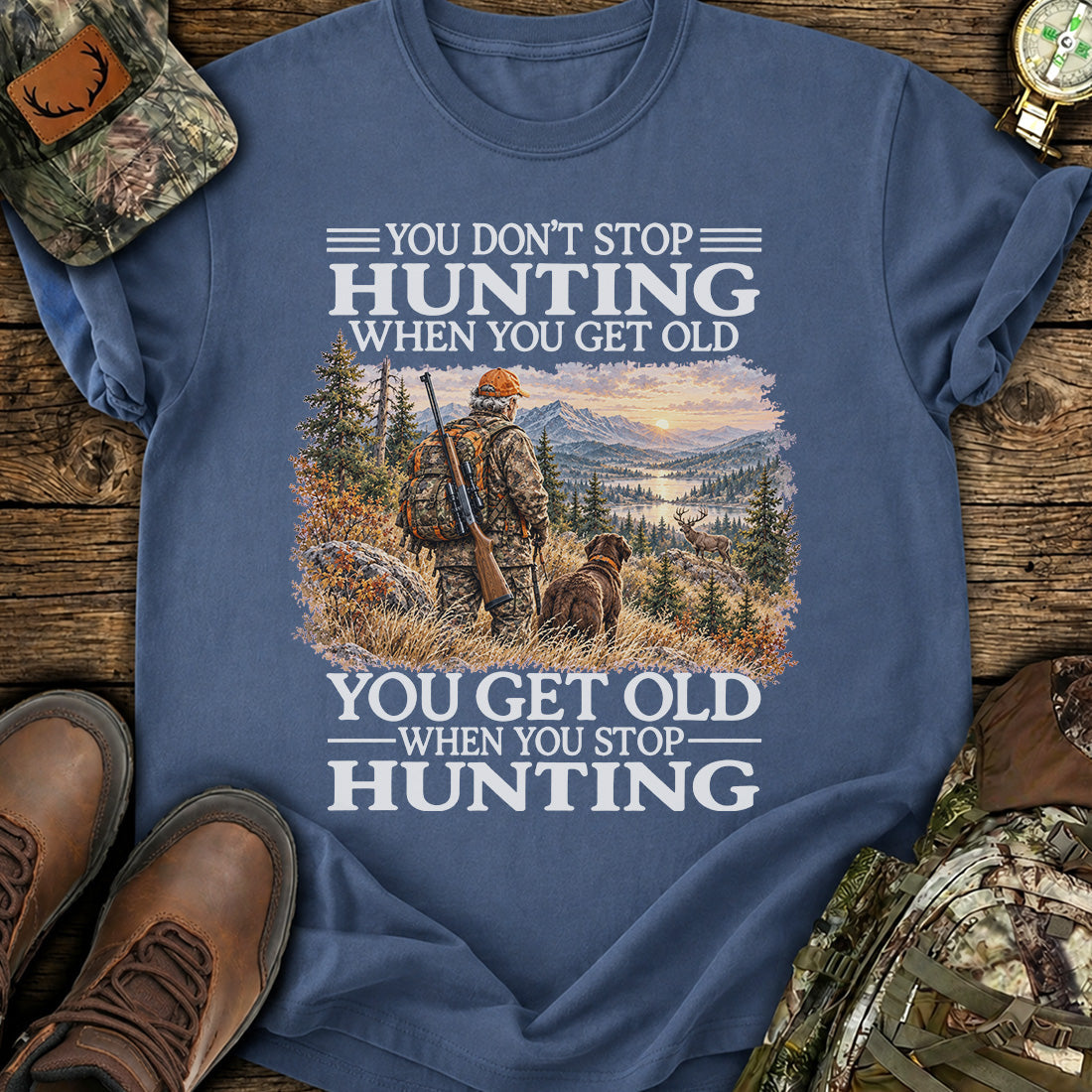 Hunt Forever Stay Wild T-Shirt product image 4