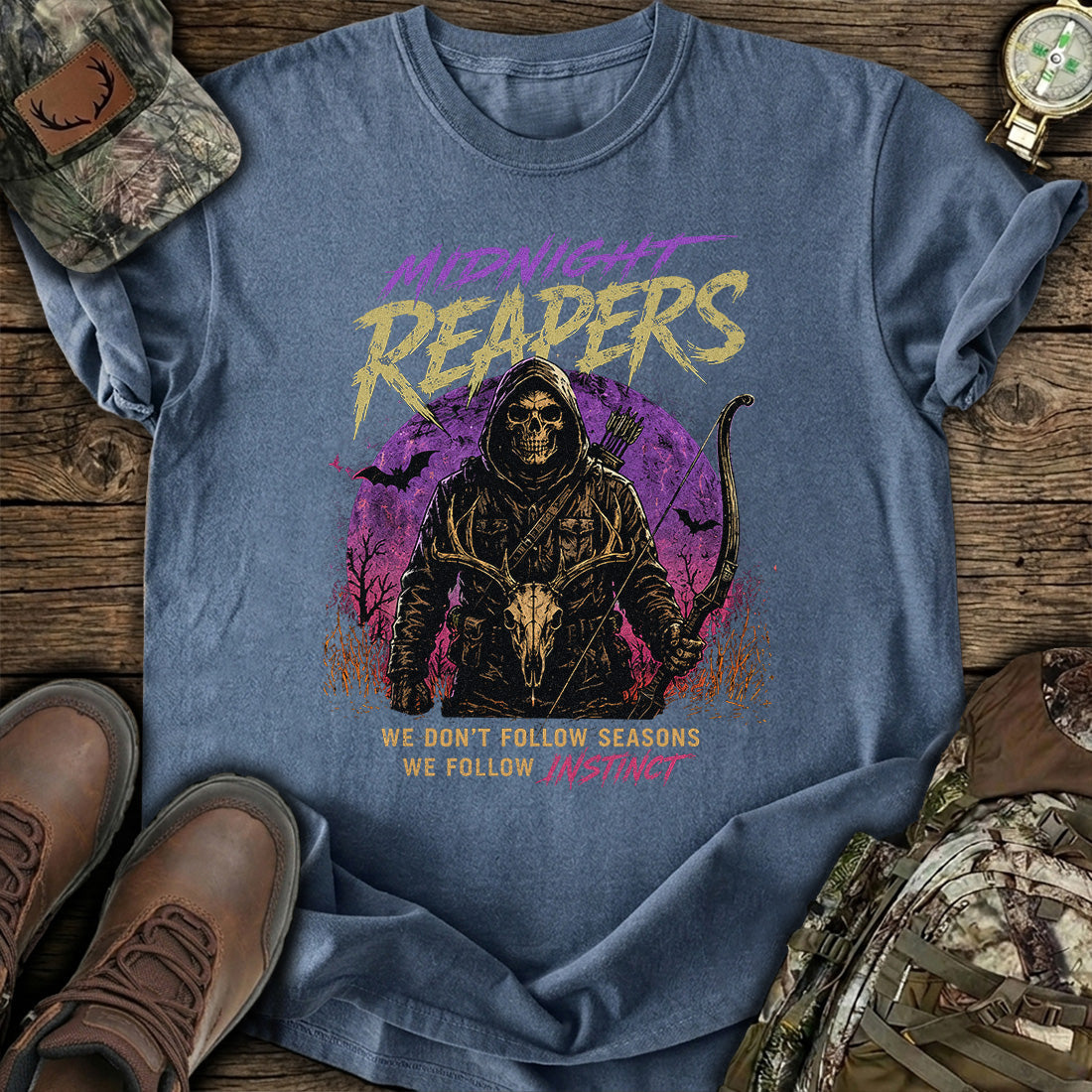 Midnight Bow Reaper T-Shirt product image 3