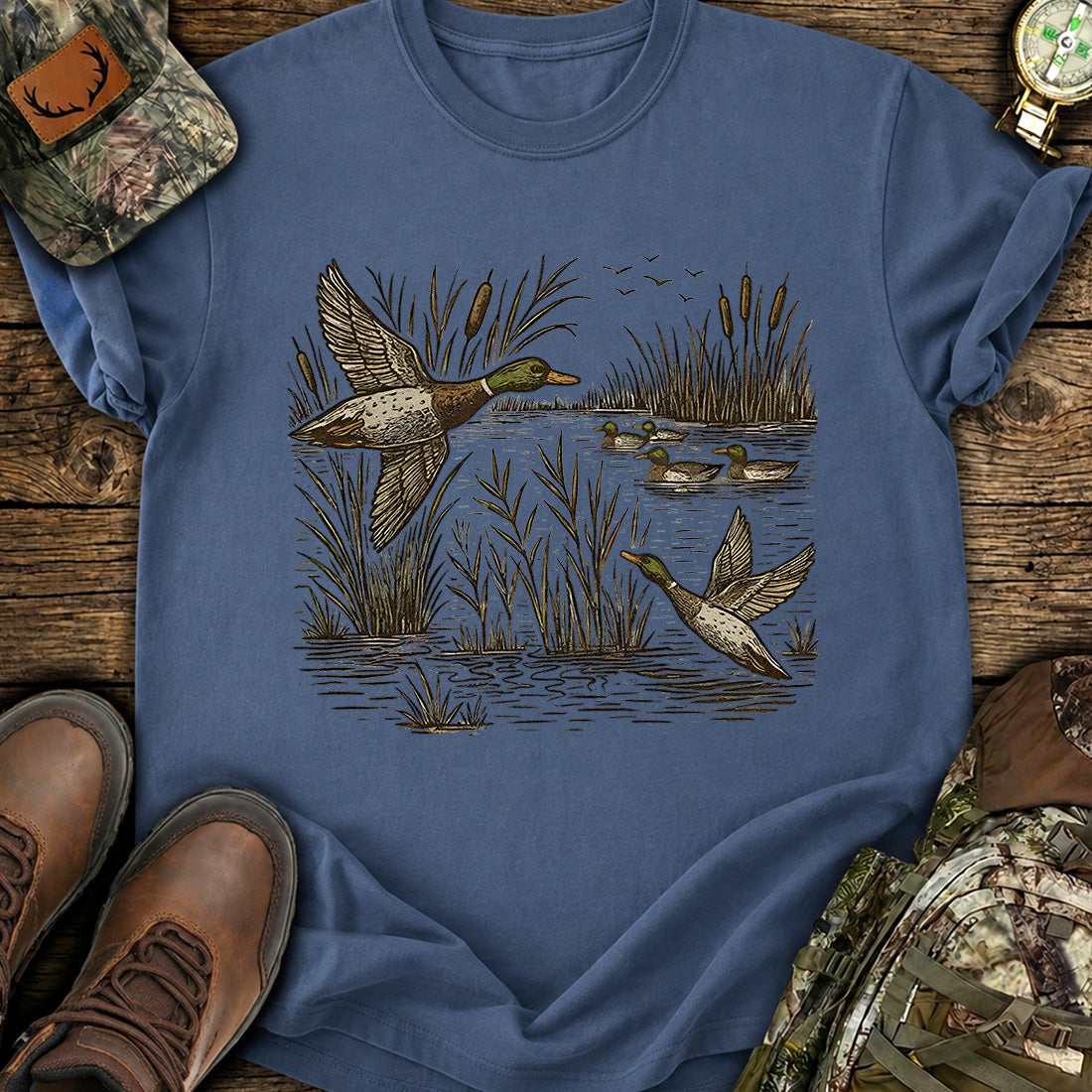 Mallard Pond Flight T-Shirt product image 3