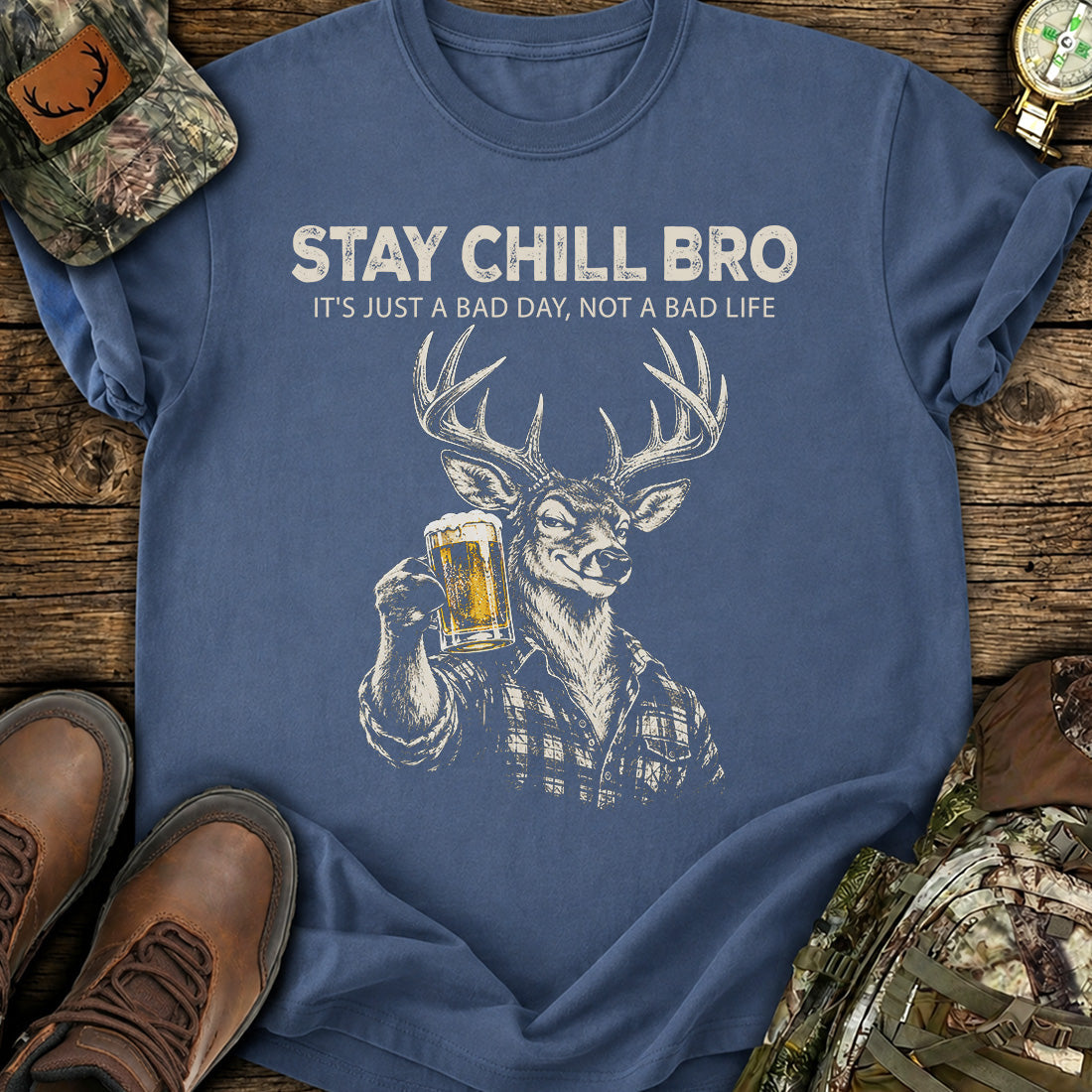 Chill Buck Spirit T-Shirt product image 3