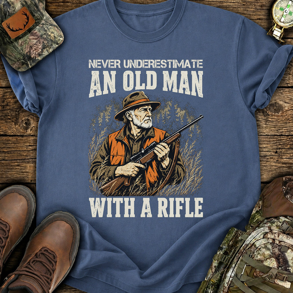 Vintage Rifle Hunter T-Shirt product image 1