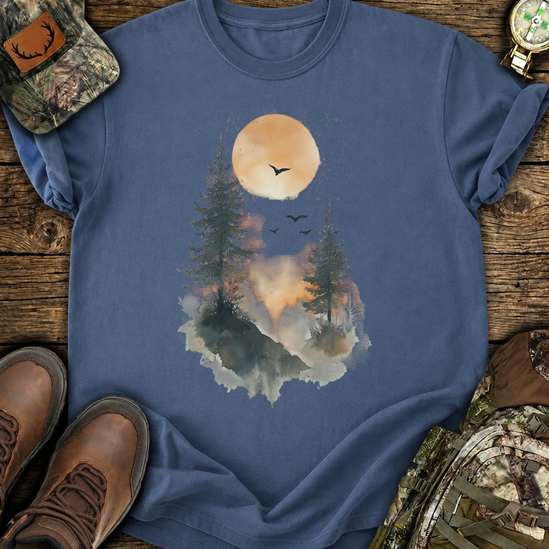 Moonlit Wilderness T-Shirt product image 3