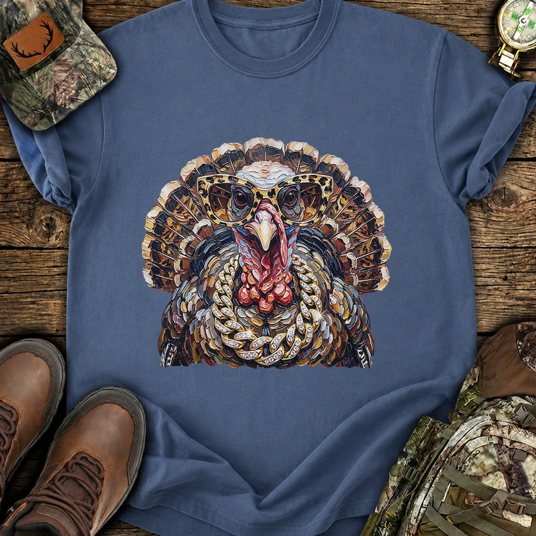Turkey Drip King T-Shirt product image 1