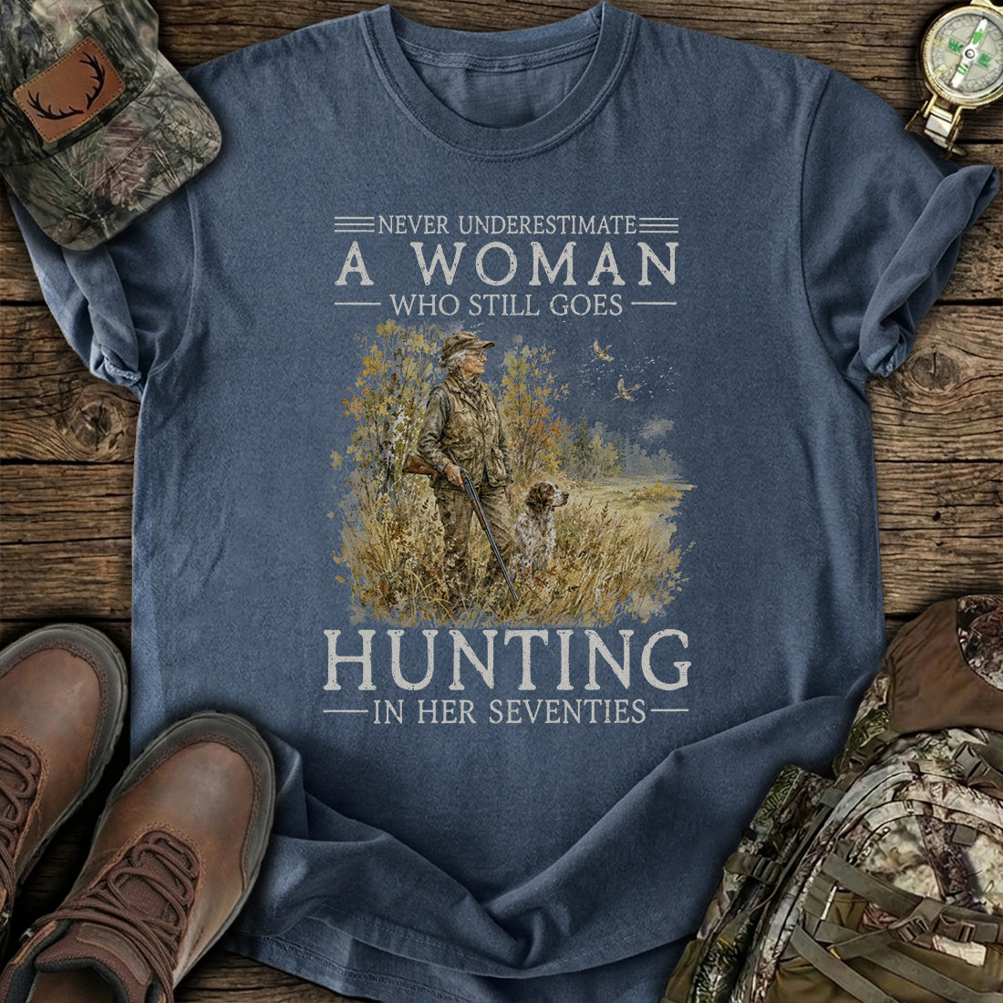 Ageless Huntress T-Shirt product image 4