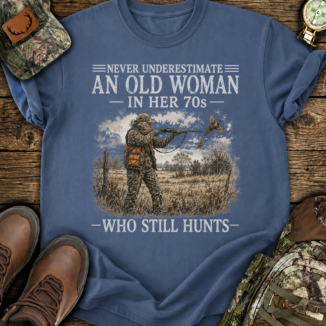 Personalized Forever Huntress T-Shirt product image 5