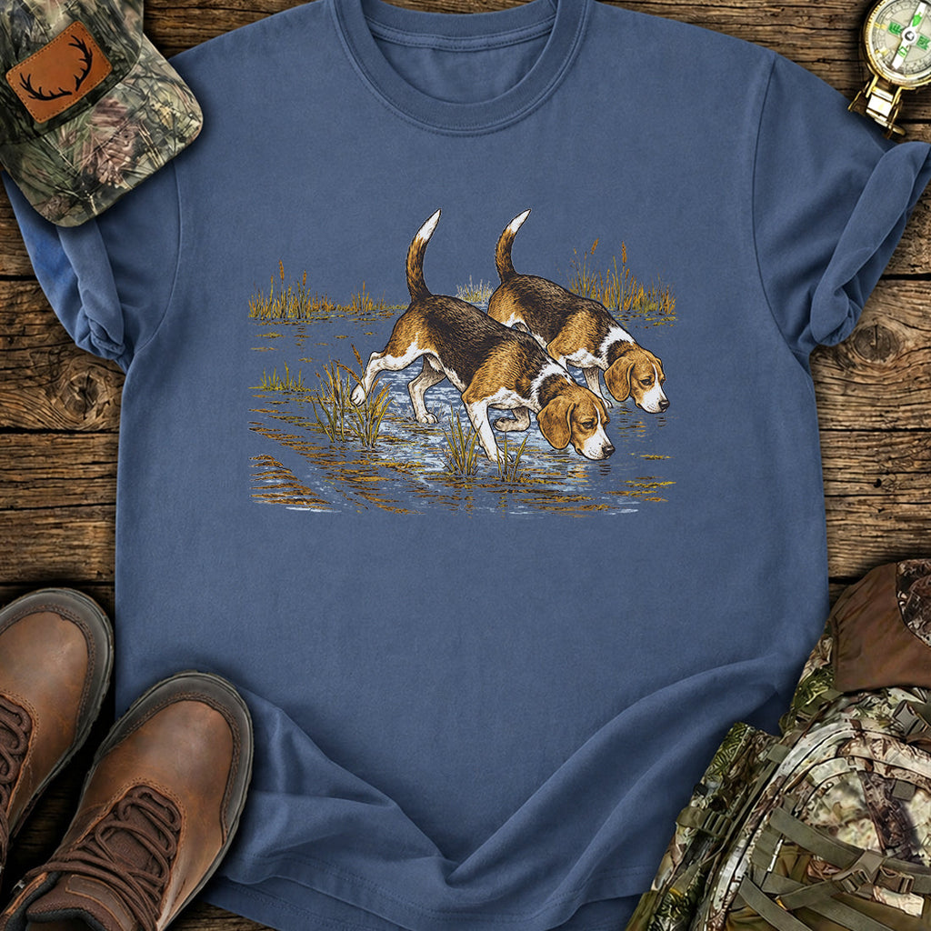Beagle Hunting Trail T-Shirt product image 4