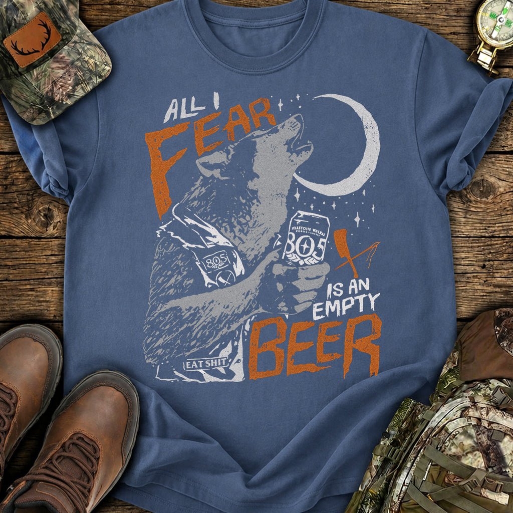 Moonlit Wolf Beer T-Shirt product image 5