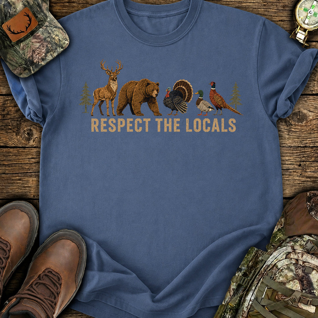 Wildlife Respect The Locals T-Shirt product image 3