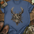Camo Skull Buck Hunter T-Shirt product image 1