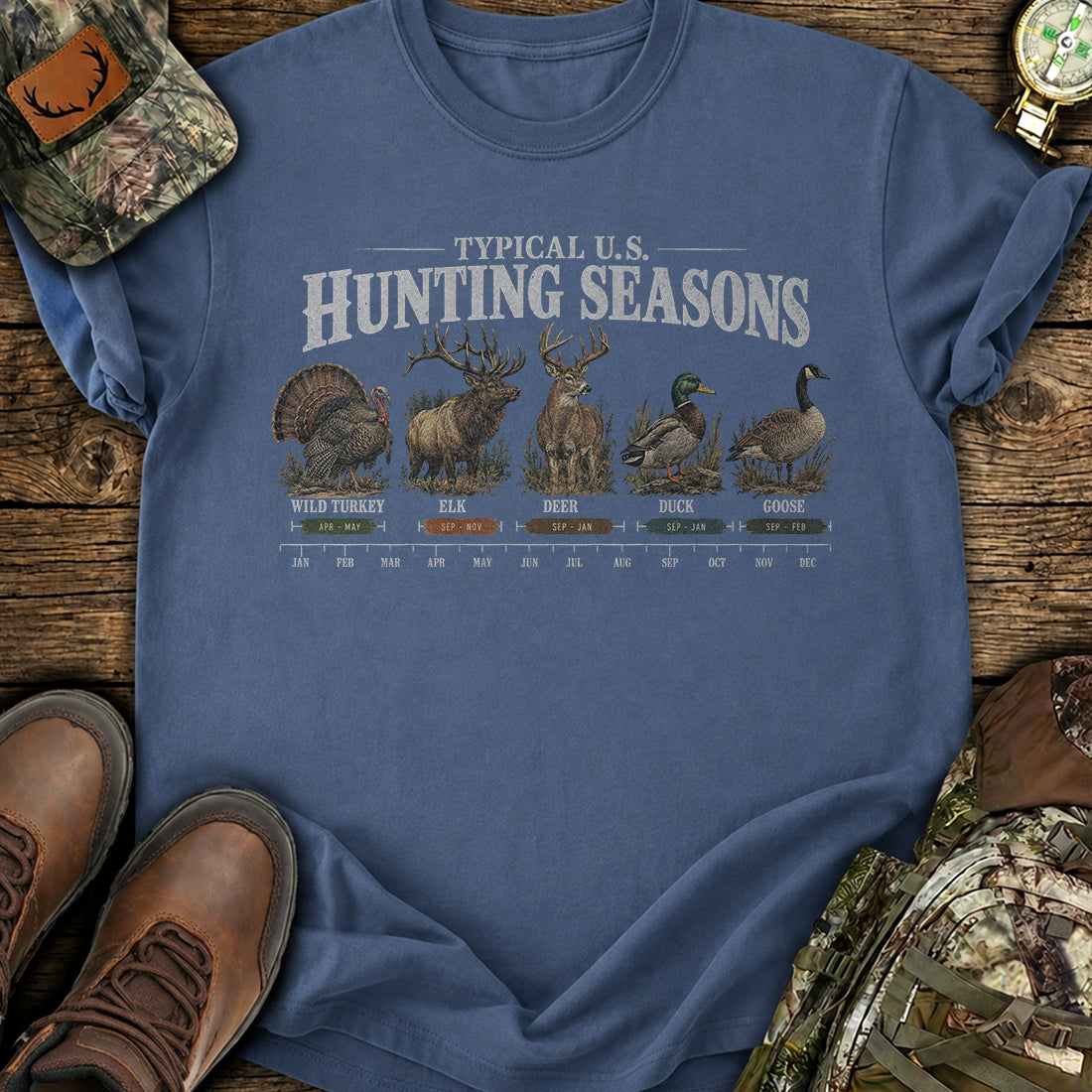 Hunting Seasons T-Shirt product image 3