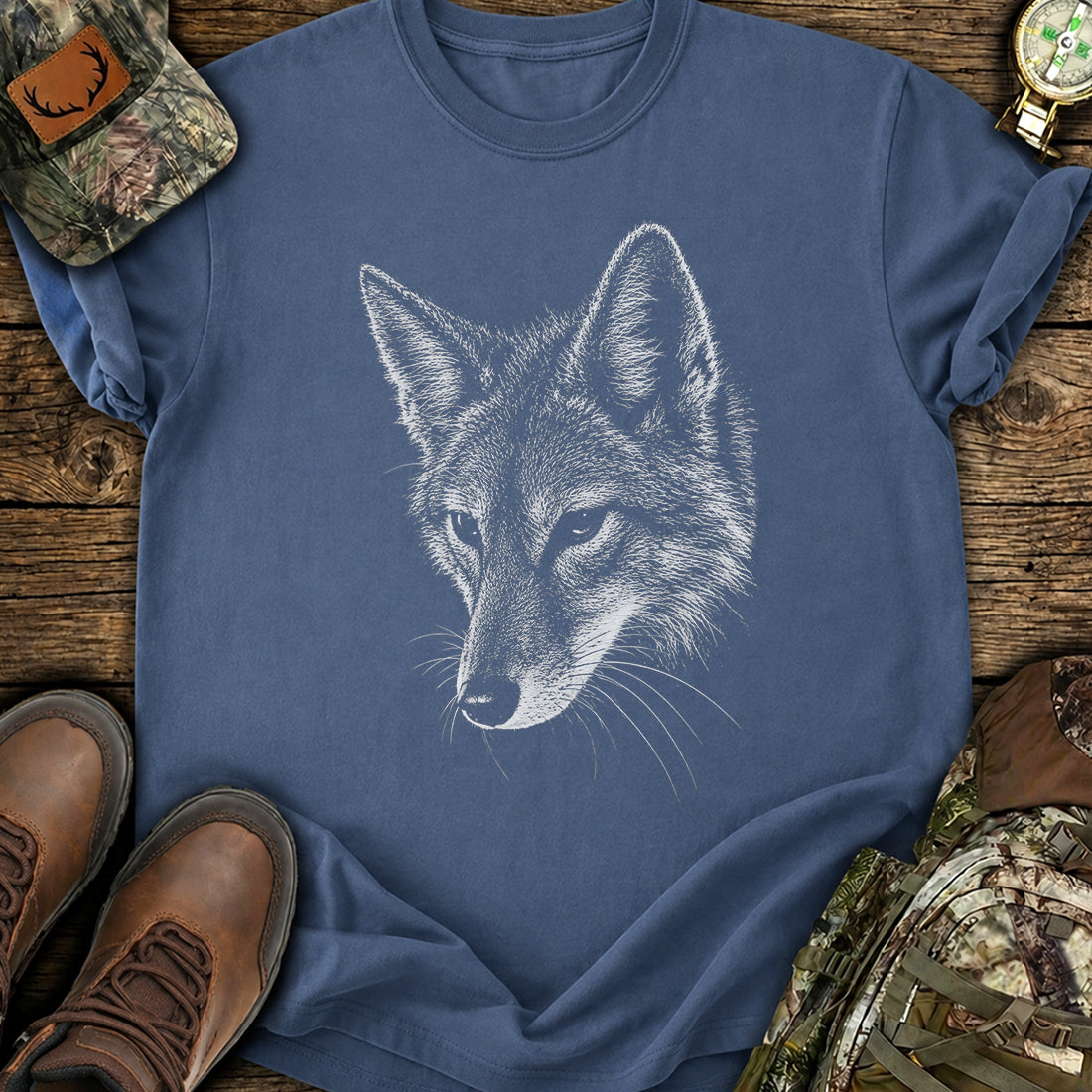 Wild Coyote Reverie T-Shirt product image 3