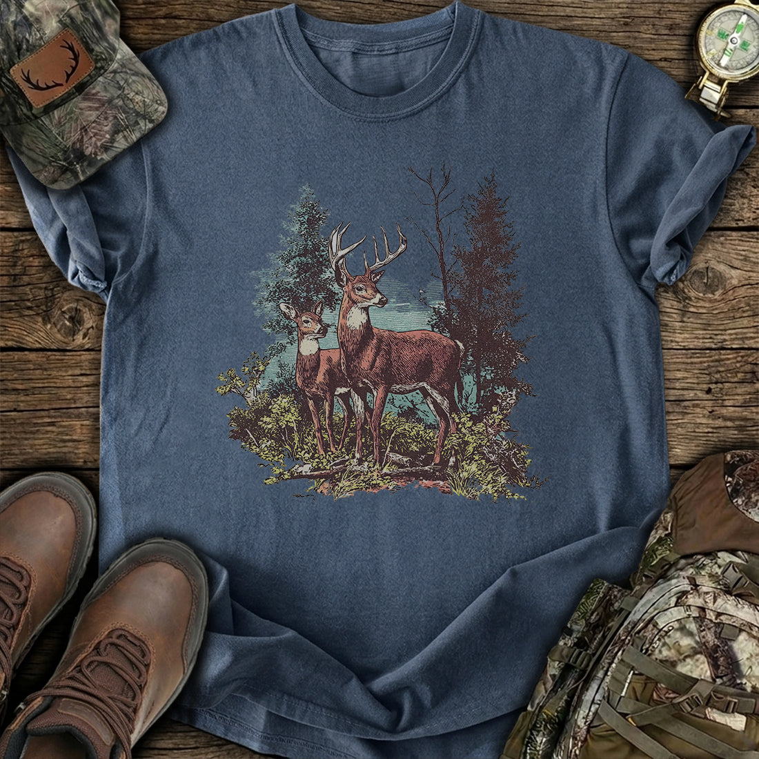 Wildwood Deer Bond T-Shirt product image 3