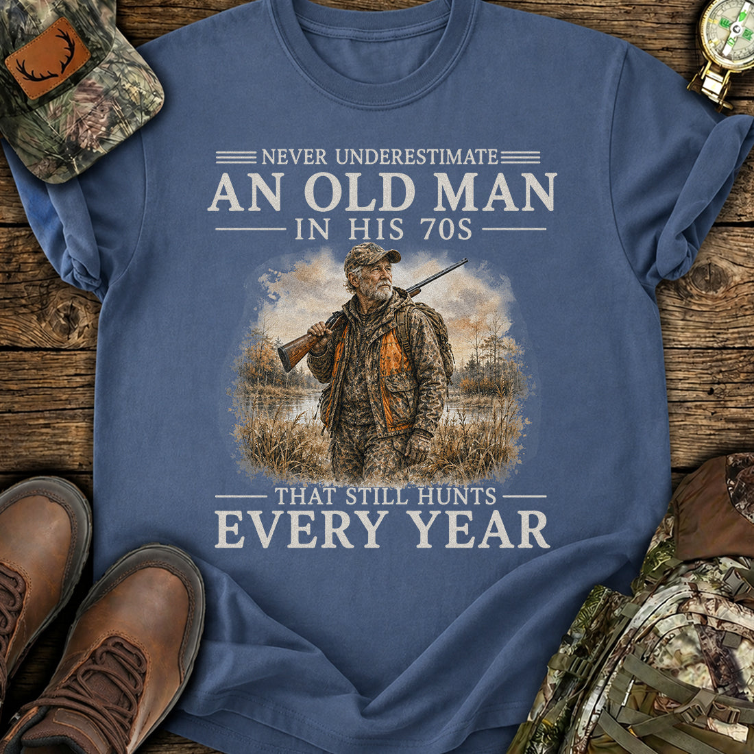 Still Wild at Seventy T-Shirt product image 3